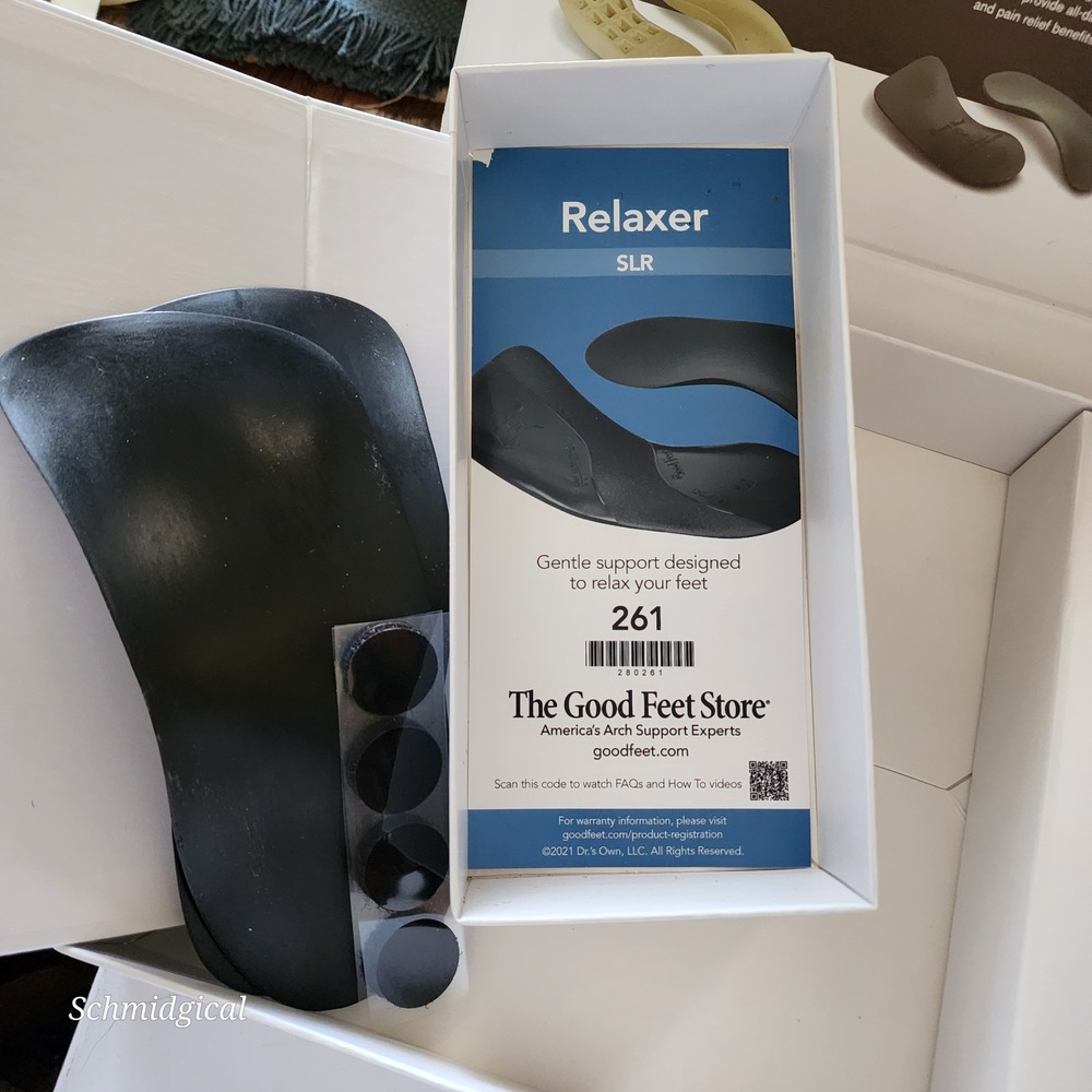 Good Feet Arch Support SLR Relaxer 261 - New In Box Tried On